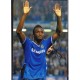 Signed photo of Chelsea footballer John Obi Mikel. 